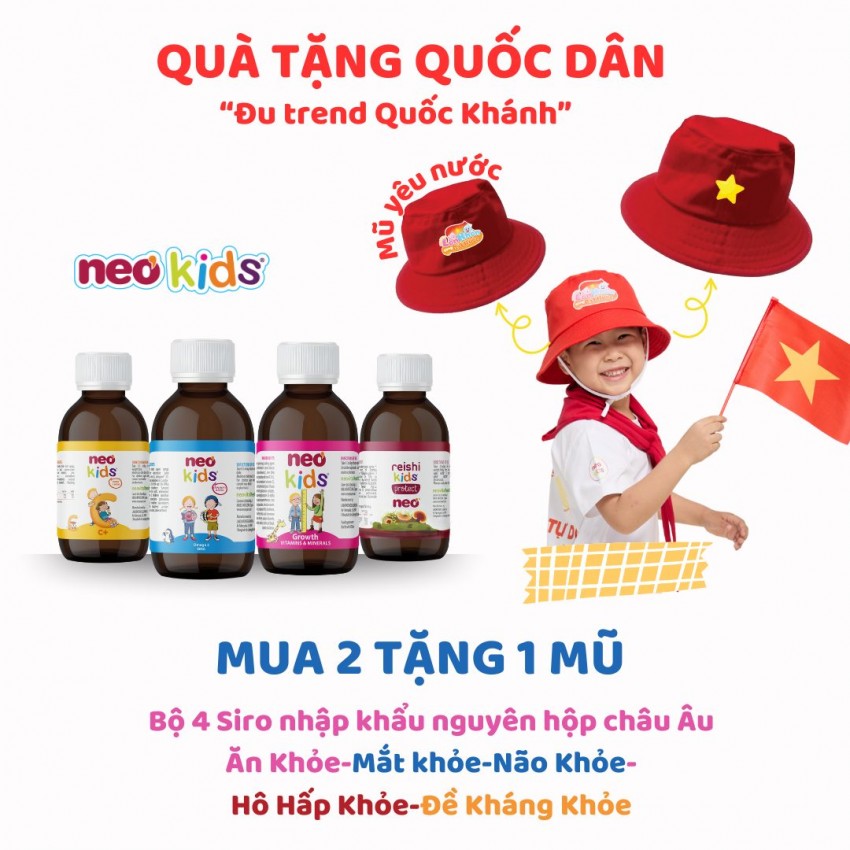 TPBVSK Bộ Đôi Hay Ăn Chóng Lớn NeoKids - MS: 2