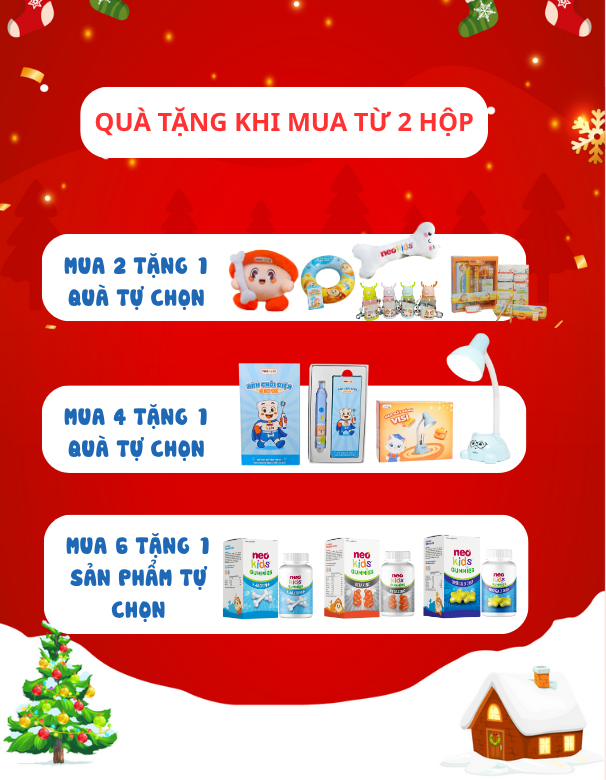 TPBVSK Gummies Neokids - Trọn bộ dưỡng chất chuẩn châu Âu cho bé phát triển - MS: 5
